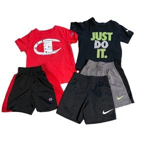 Lot of 5 toddler short set size 3T